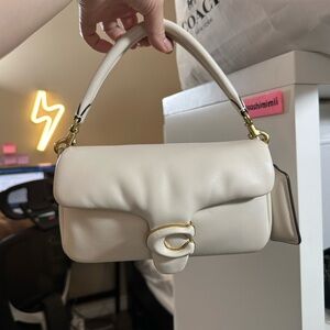 **SOLD - DO NOT BUY** NWOT Coach Pillow Tabby 20 - Chalk Shoulder Crossbody Bag